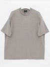 Heavy Jersey Logo Short Sleeve T-Shirt Grey - EMPORIO ARMANI - BALAAN 4