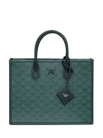 Himmel Lauretos Tote Bag Green - MCM - BALAAN 1