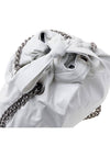 Women's Crush Small Tote Bag Optic White - BALENCIAGA - BALAAN 9