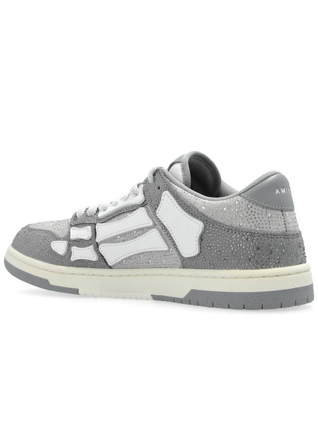 Amiri Sports Shoes Crystal Skel Top Low, Men's, Grey - AMIRI - BALAAN 5