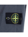 Logo Patch Crew Neck Knit Top Grey - STONE ISLAND - BALAAN 6