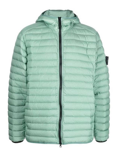 Loom Woven Chambers R-Nylon Down-TC Packable Jacket Green - STONE ISLAND - BALAAN 1