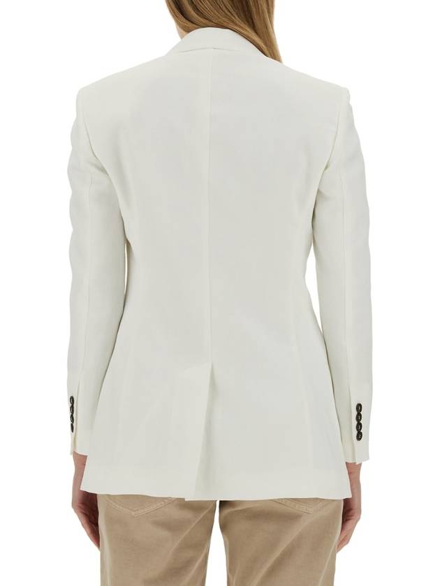 Twill Single Jacket MH1262682C600 - BRUNELLO CUCINELLI - BALAAN 4