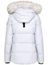 Cloud Threequarter Jumper Padding White Fox Fur White - MOOSE KNUCKLES - BALAAN 5