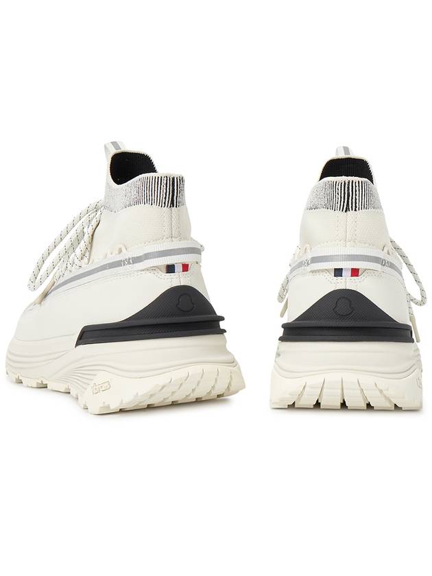 Monte Runner High Top Sneakers Snow White - MONCLER - BALAAN 7