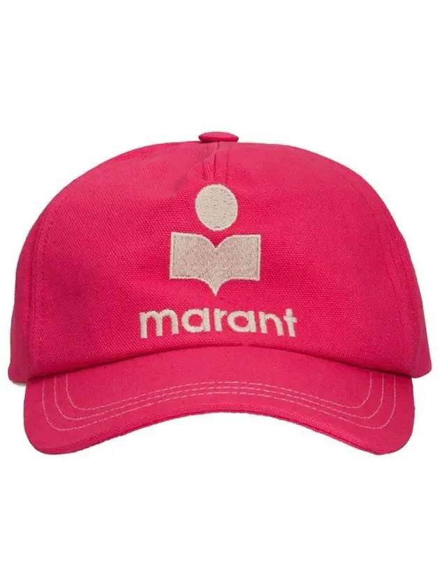 Tyron Logo Ball Cap Pink - ISABEL MARANT - BALAAN 3