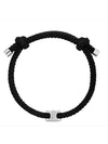 Triomphe Beach Bracelet Black - CELINE - BALAAN 3