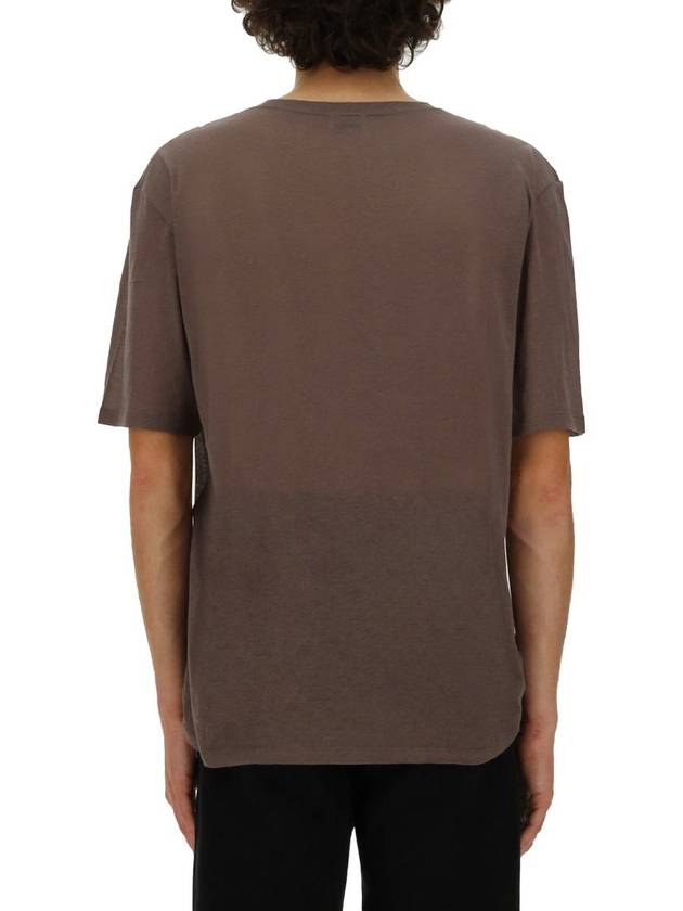 Saint Laurent Loose Fit T-Shirt - SAINT LAURENT - BALAAN 4