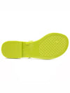 Mini Miller Jelly Flip Flops Green - TORY BURCH - BALAAN 7