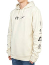 DC Logo Pull Over Hoodie Alabaste - REEBOK - BALAAN 3