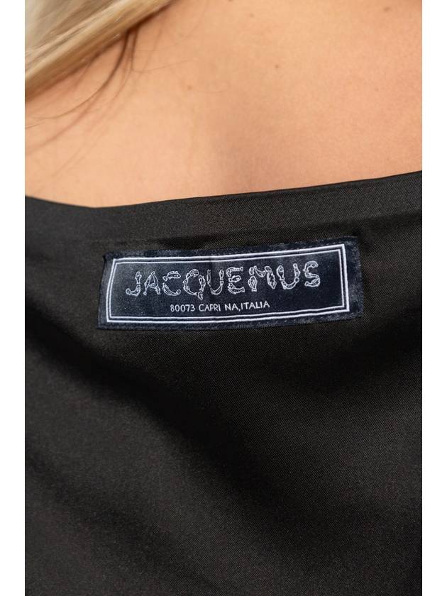 Jacquemus Dress With Cutouts, Women's, Black - JACQUEMUS - BALAAN 5