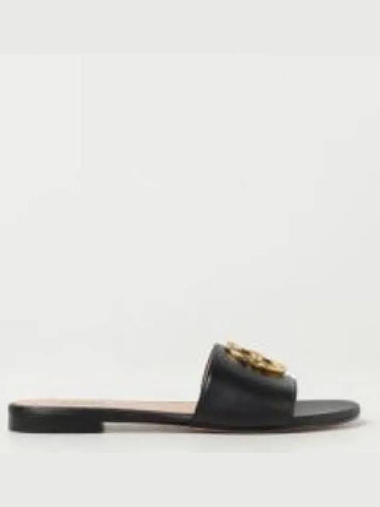 logo leather sandals black - BALLY - BALAAN 2