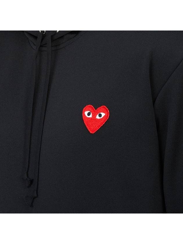 Heart Wappen Hoodie Black - COMME DES GARCONS PLAY - BALAAN 7