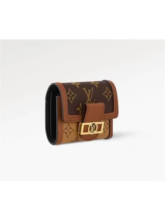 Monogram Dauphine Compact Half Wallet Brown - LOUIS VUITTON - BALAAN 4