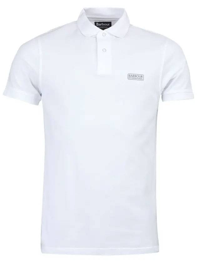 Men's International Essential Polo Shirt White - BARBOUR - BALAAN 1