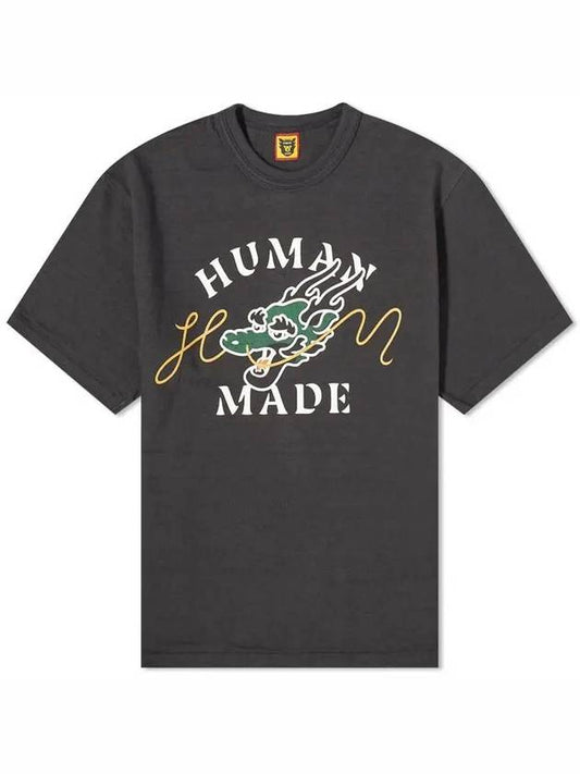 human made graphic men s short sleeve t shirt black hm27te001 - HUMAN MADE - BALAAN 1