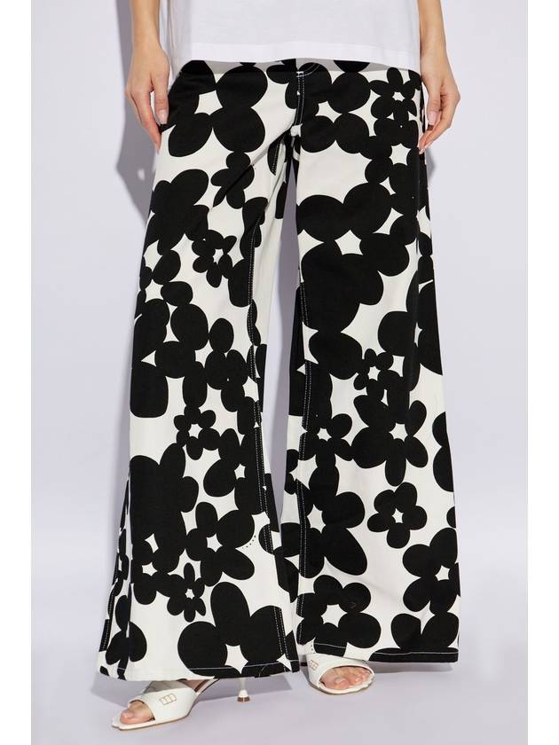 Marni Printed Jeans, Women's, White - MARNI - BALAAN 3