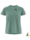 Fafne SS Tee Woman Faded Green 20635W01 586 - KLATTERMUSEN - BALAAN 2