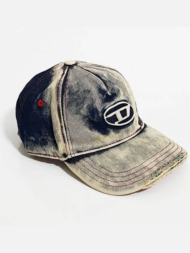 C Seymon Denim Ball Cap Blue - DIESEL - BALAAN 3