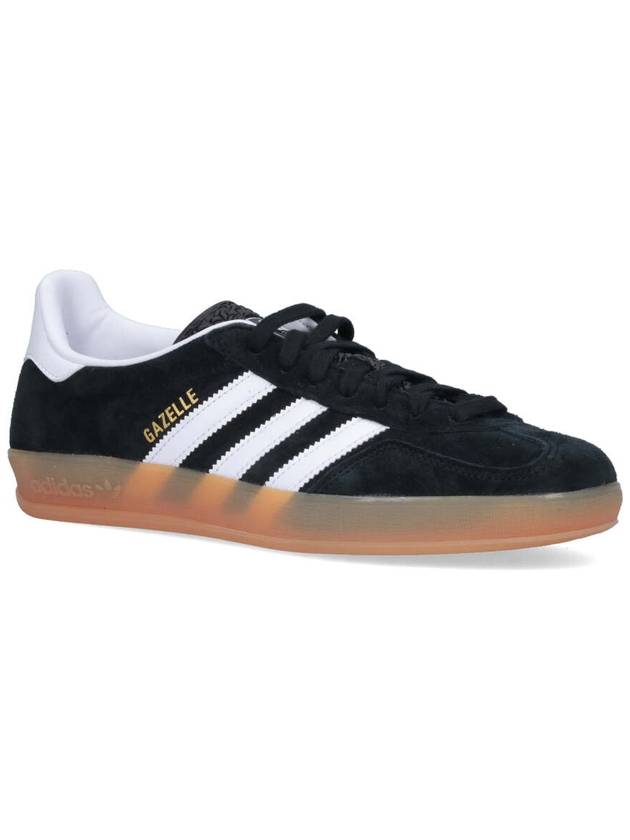 Gazelle Indoor Low Top Sneakers Core Black - ADIDAS - BALAAN 3