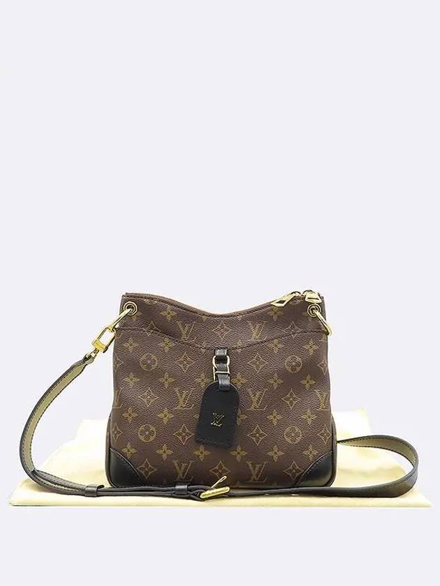 M45353 Monogram Canvas Black New Odeon PM Shoulder Bag - LOUIS VUITTON - BALAAN 1