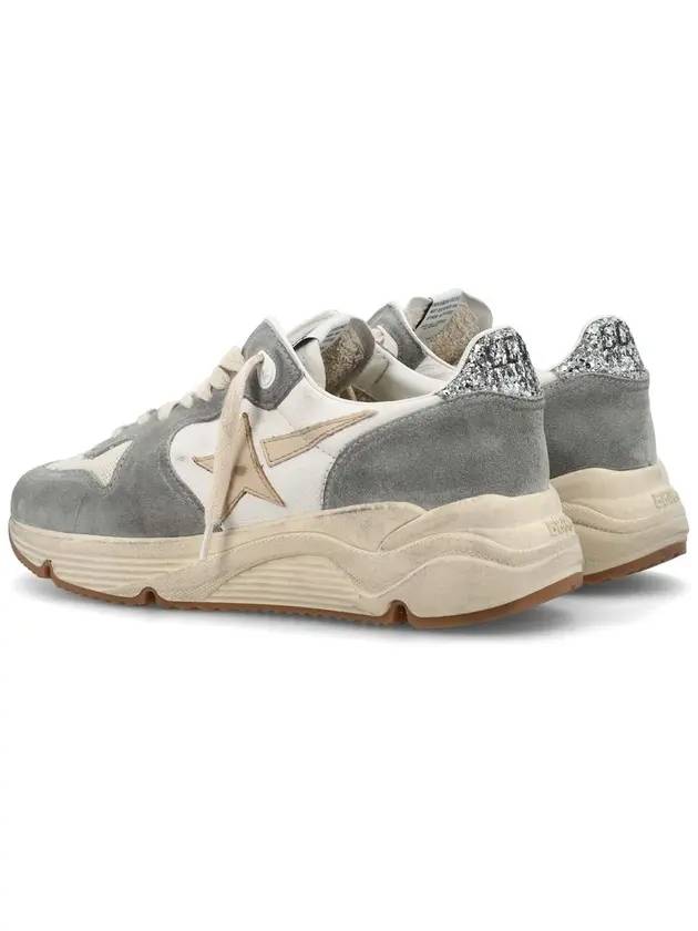 Running Sole Canvas Toe Star Low Top Sneakers Grey - GOLDEN GOOSE - BALAAN 5