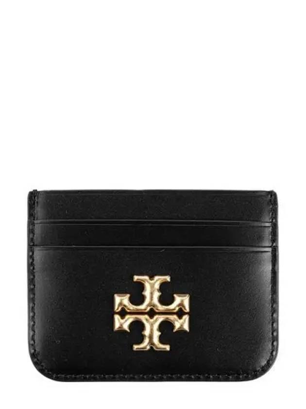 Eleanor Card Wallet Black - TORY BURCH - BALAAN 2