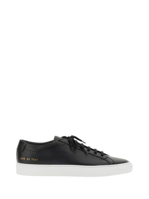 Original Achilles Low Top Sneakers Black - COMMON PROJECTS - BALAAN 3