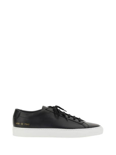 Original Achilles Low Top Sneakers Black - COMMON PROJECTS - BALAAN 2