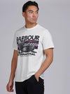 International Racer Short Sleeve T-Shirt White - BARBOUR - BALAAN 3