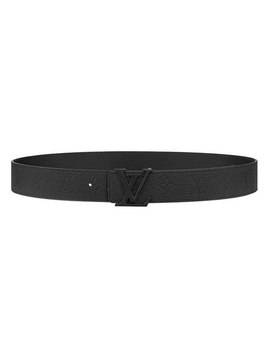 LV Initiales 40MM Reversible Leather Belt Black - LOUIS VUITTON - BALAAN 1