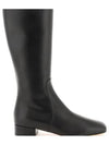 Women's V Logo Long Boots Black - VALENTINO - BALAAN 2