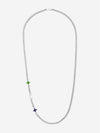 Monogram Raw Necklace Blue - LOUIS VUITTON - BALAAN 1