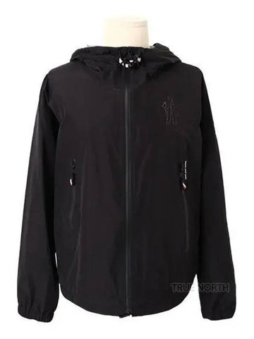 Women 1A00004 597C5 999 Panes Windbreaker Jacket Jumper Black 1061424 - MONCLER - BALAAN 1