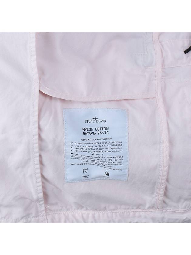 Logo Applique Shell Field Jacket Light Pink - STONE ISLAND - BALAAN 11