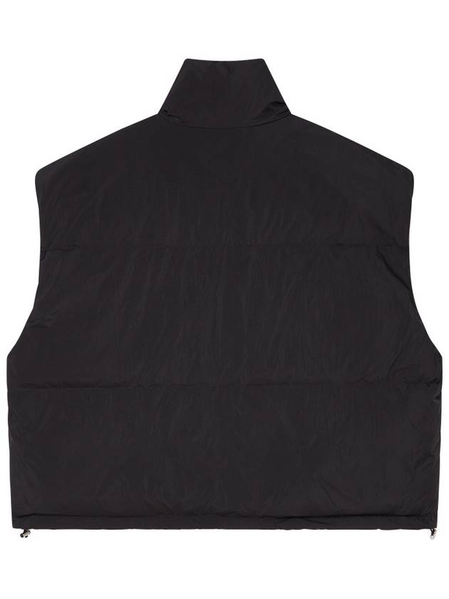 Semi overfit string down vest Black - THE GREEN LAB - BALAAN 7