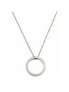 Ring Pendant Necklace Silver - MAISON MARGIELA - BALAAN 1