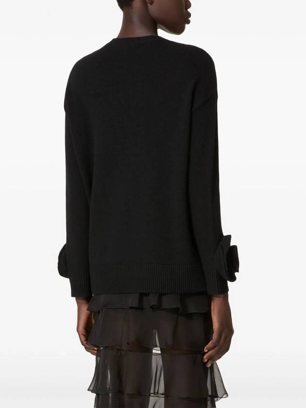 Valentino Garavani Sweaters Black - VALENTINO - BALAAN 4