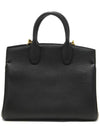 Studio Small Tote Bag Black - SALVATORE FERRAGAMO - BALAAN 4