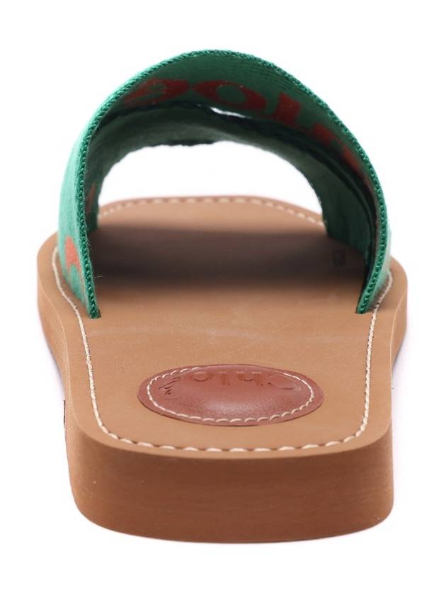 Woody Flat Mules Green - CHLOE - BALAAN 5