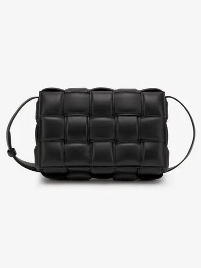 Gold Hardware Padded Cassette Cross Bag Black - BOTTEGA VENETA - BALAAN 2