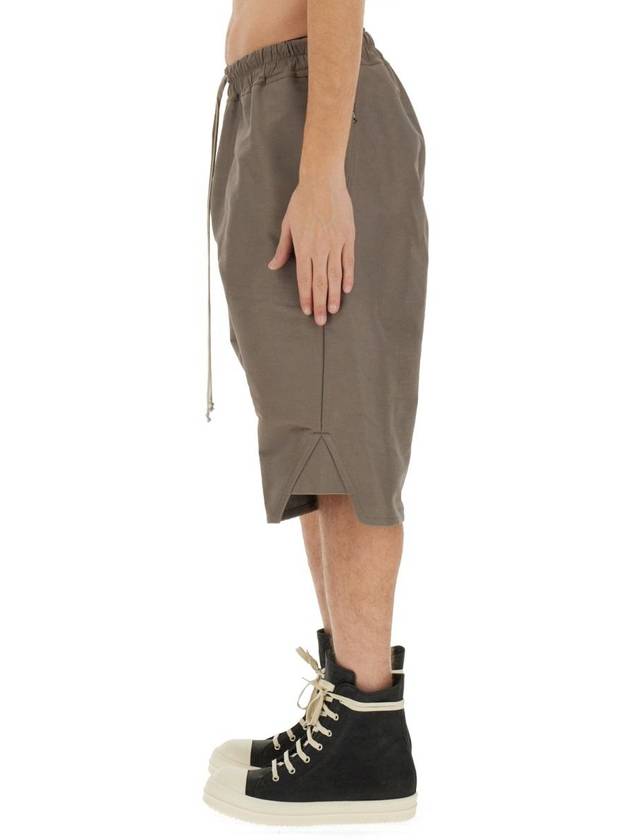 Rick Owens Cotton Bermuda Shorts - RICK OWENS - BALAAN 4