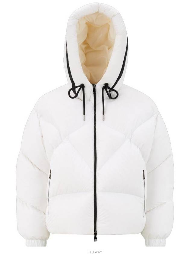 Estom Quilted Short Padding Offwhite - MONCLER - BALAAN 2