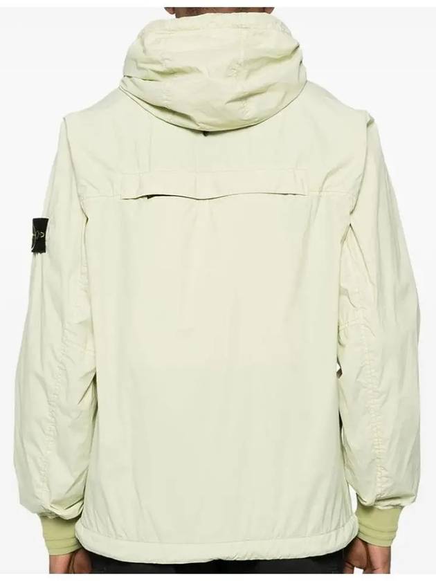 Skin Touch Nylon TC Hooded Jacket Green - STONE ISLAND - BALAAN 4