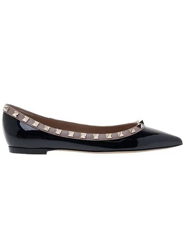 Roman Stud Flat Black - VALENTINO - BALAAN 1