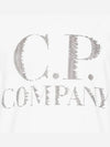 Logo Print Short Sleeve T-Shirt White - CP COMPANY - BALAAN 8