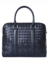 Slim Intrecciato Briefcase Black - BOTTEGA VENETA - BALAAN 3