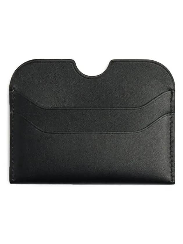 Silver Logo Card Wallet Black - ACNE STUDIOS - BALAAN 4