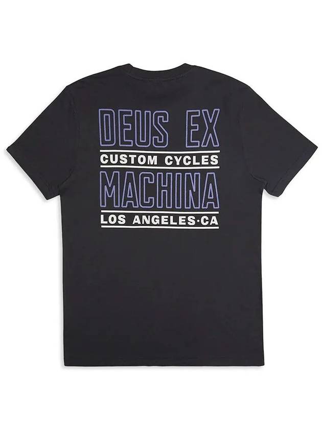 Beam Short Sleeve T Shirt Anthracite - DEUS EX MACHINA - BALAAN 3