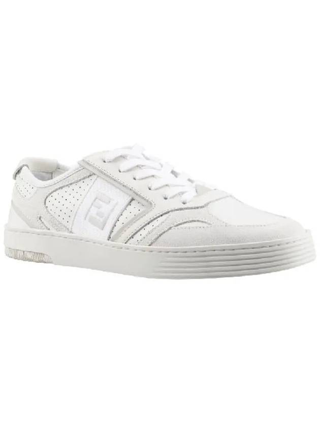 7E1631 A1GV Step FF Sneakers White - FENDI - BALAAN 2
